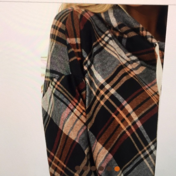 Simple and chic plaid pull over - Picture 6 of 7